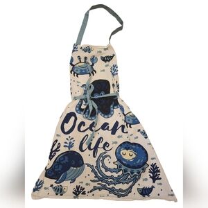 Cute Ocean/Sea Life Kitchen Apron